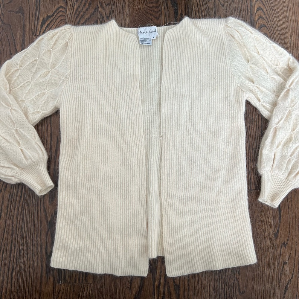 Wool cardigan